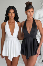 Gaia Playsuit - Black - Napalia