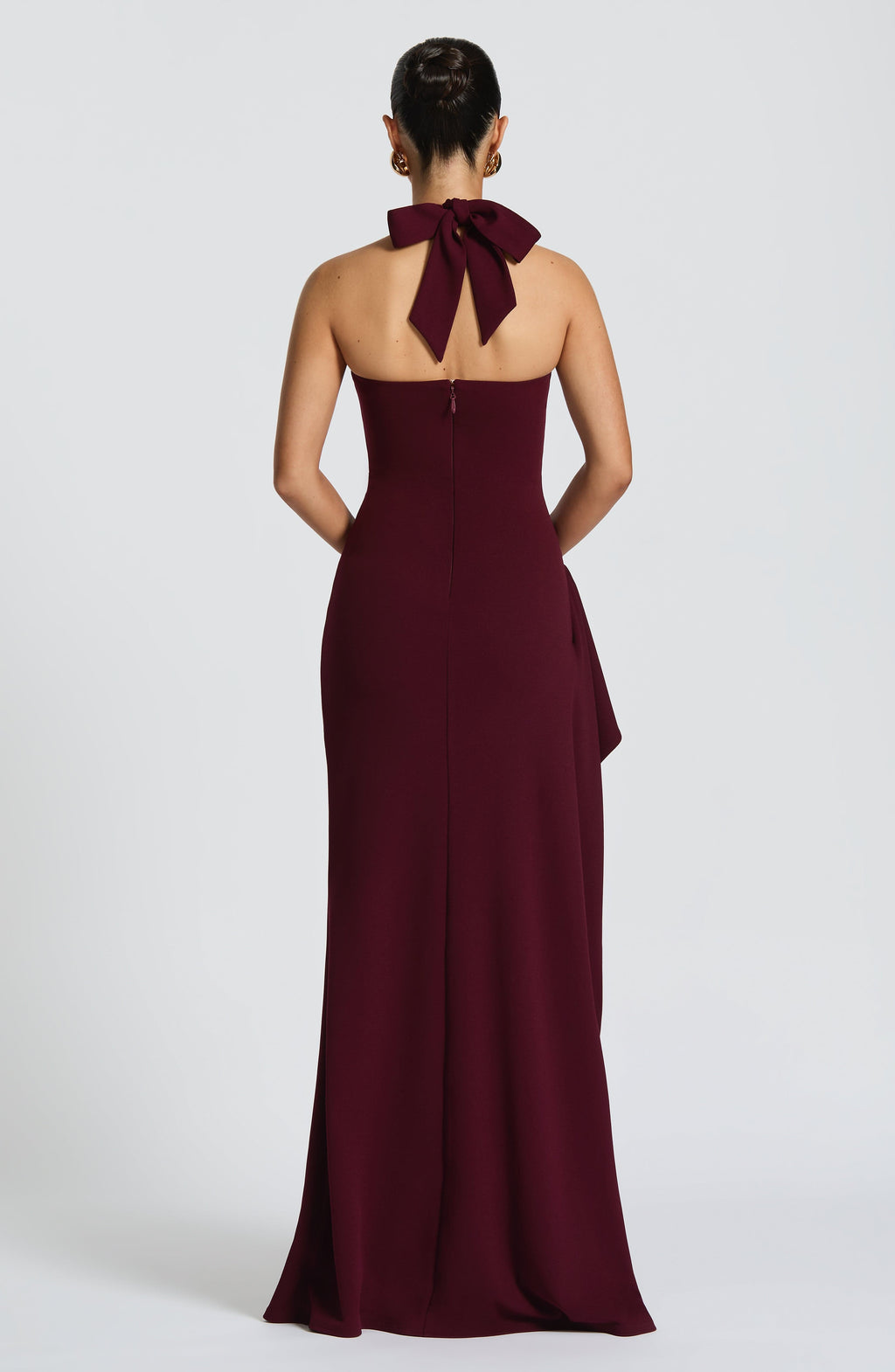 Genette Maxi Dress - Cherry Lacquer - Napalia