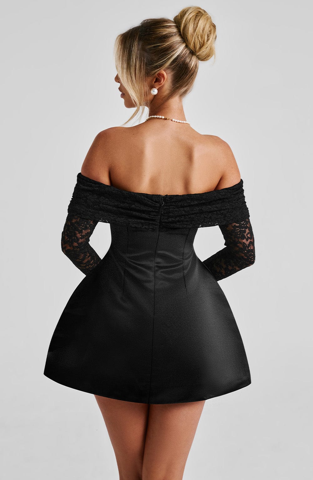 Georgianna Mini Dress - Black - Napalia