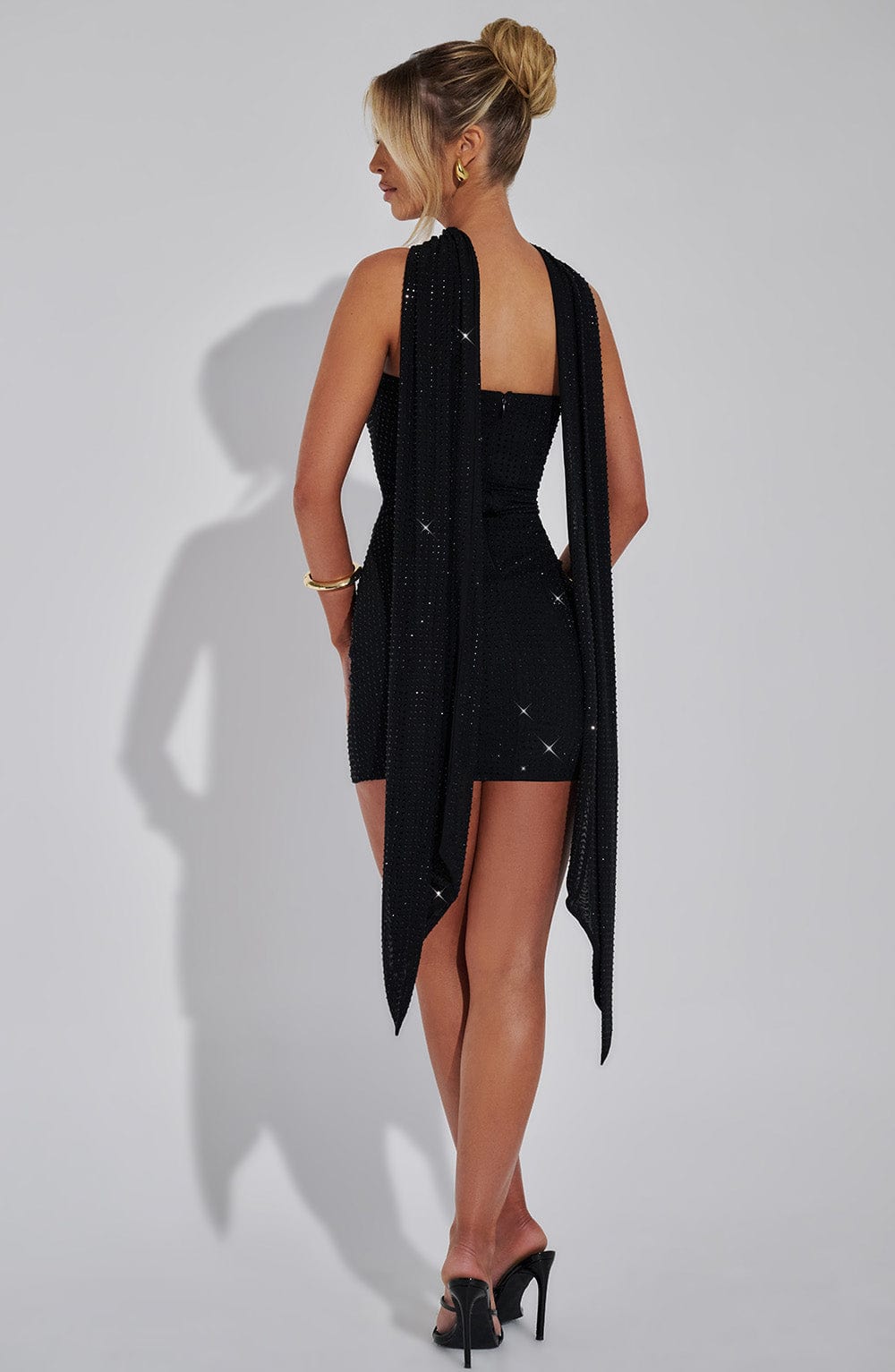 Ginni Mini Dress - Black - Napalia