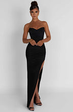 Giovanna Maxi Dress - Black - Napalia