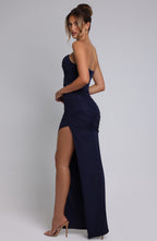 Giovanna Maxi Dress - Navy - Napalia