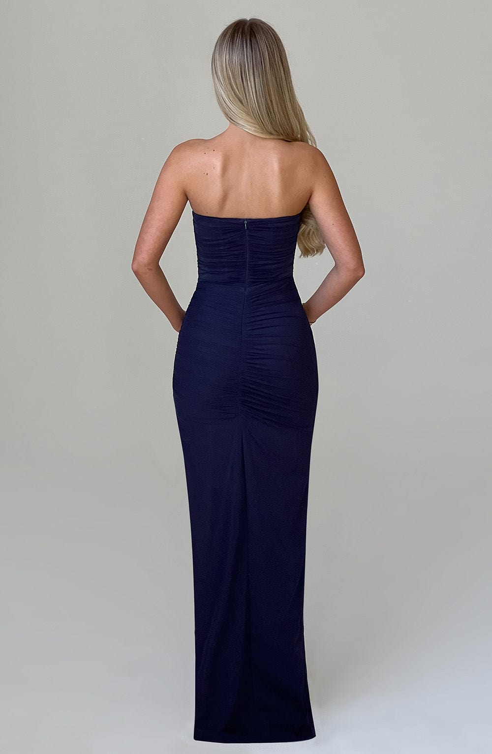 Giovanna Maxi Dress - Navy - Napalia