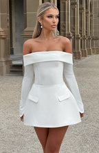 Grace Skort - Ivory - Napalia