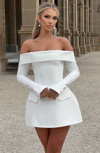 Grace Skort - Ivory - Napalia