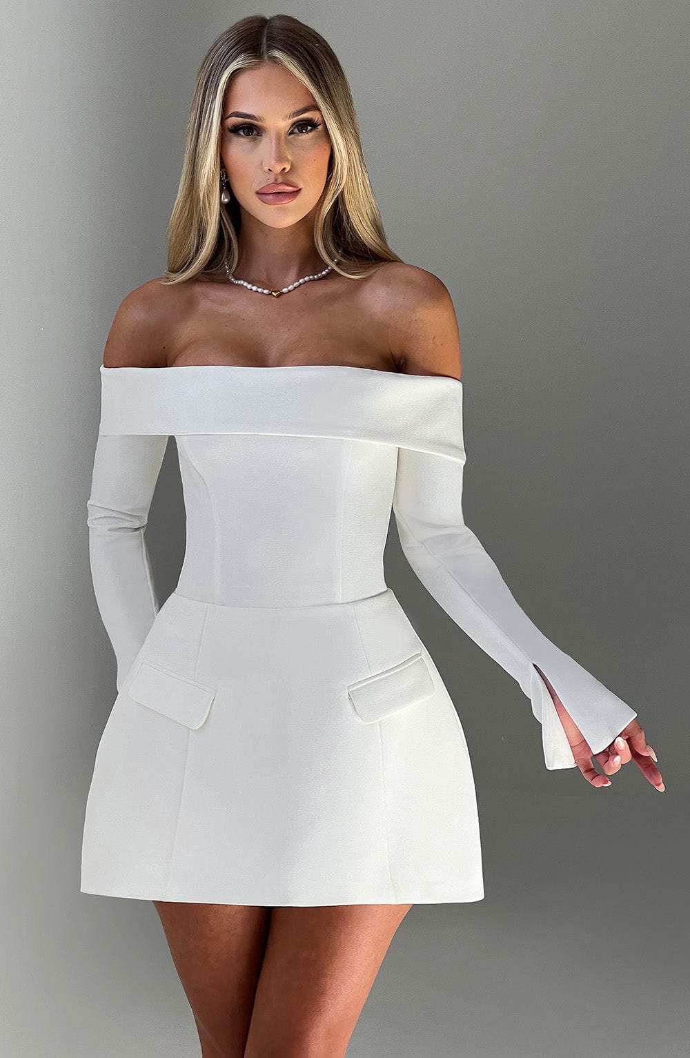 Grace Skort - Ivory - Napalia