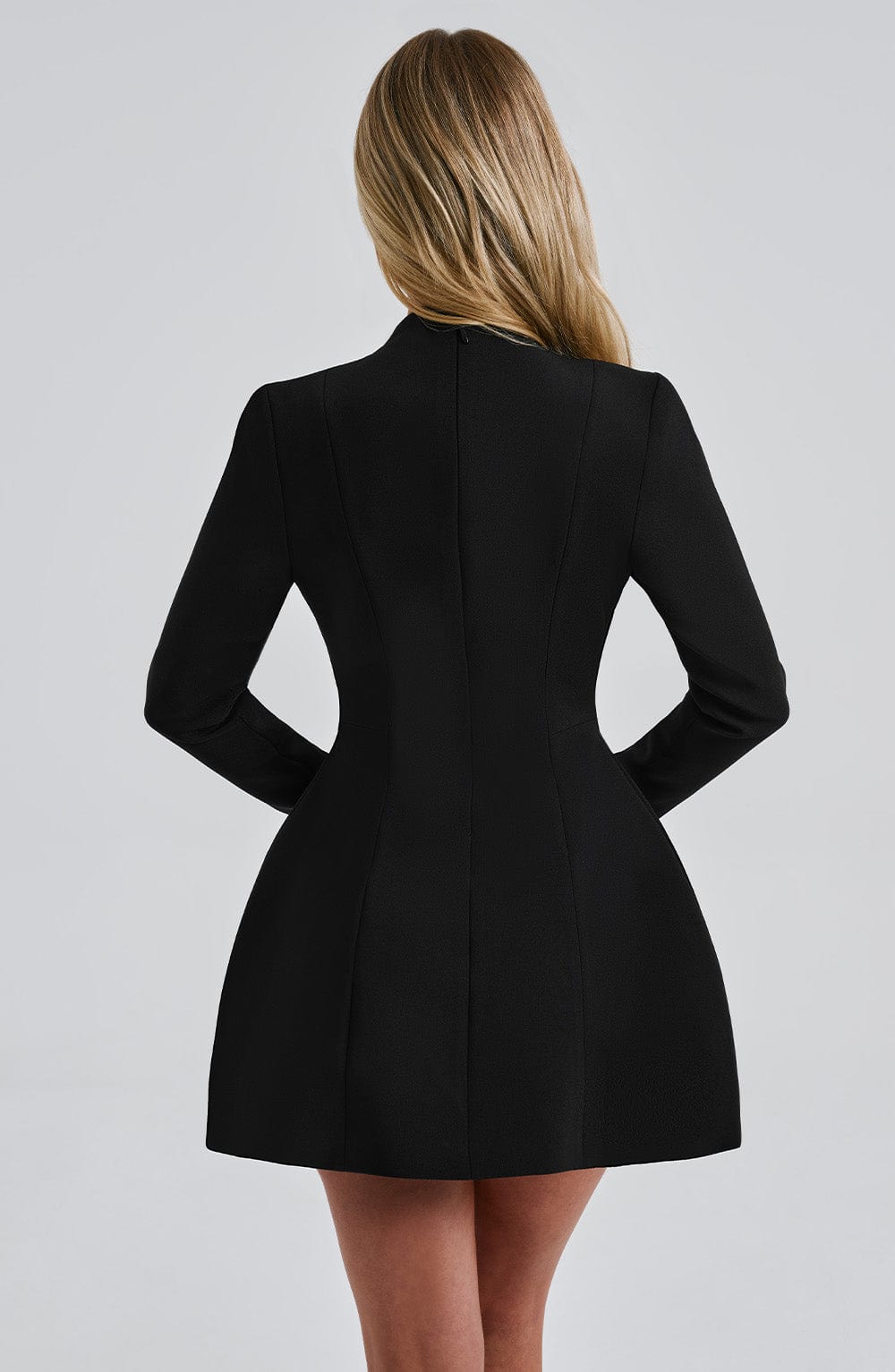 Greta Mini Dress - Black - Napalia