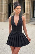 Gretchen Mini Skirt - Black - Napalia