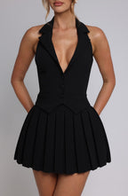 Gretchen Mini Skirt - Black - Napalia