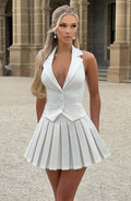 Gretchen Mini Skirt - Ivory - Napalia