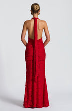 Guinevere Maxi Dress - Red - Napalia