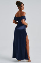 Gwendolyn Maxi Dress - Navy - Napalia