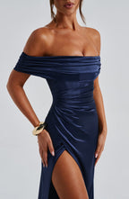 Gwendolyn Maxi Dress - Navy - Napalia
