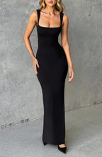 Hadley Maxi Dress - Jet Black - Napalia