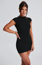 Haisley Mini Dress - Black - Napalia