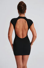 Haisley Mini Dress - Black - Napalia