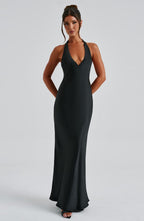 Halo Maxi Dress - Black - Napalia