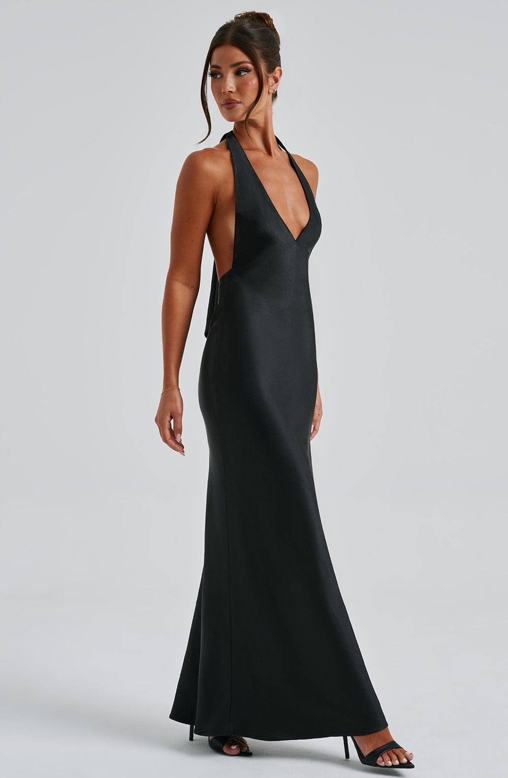 Halo Maxi Dress - Black - Napalia