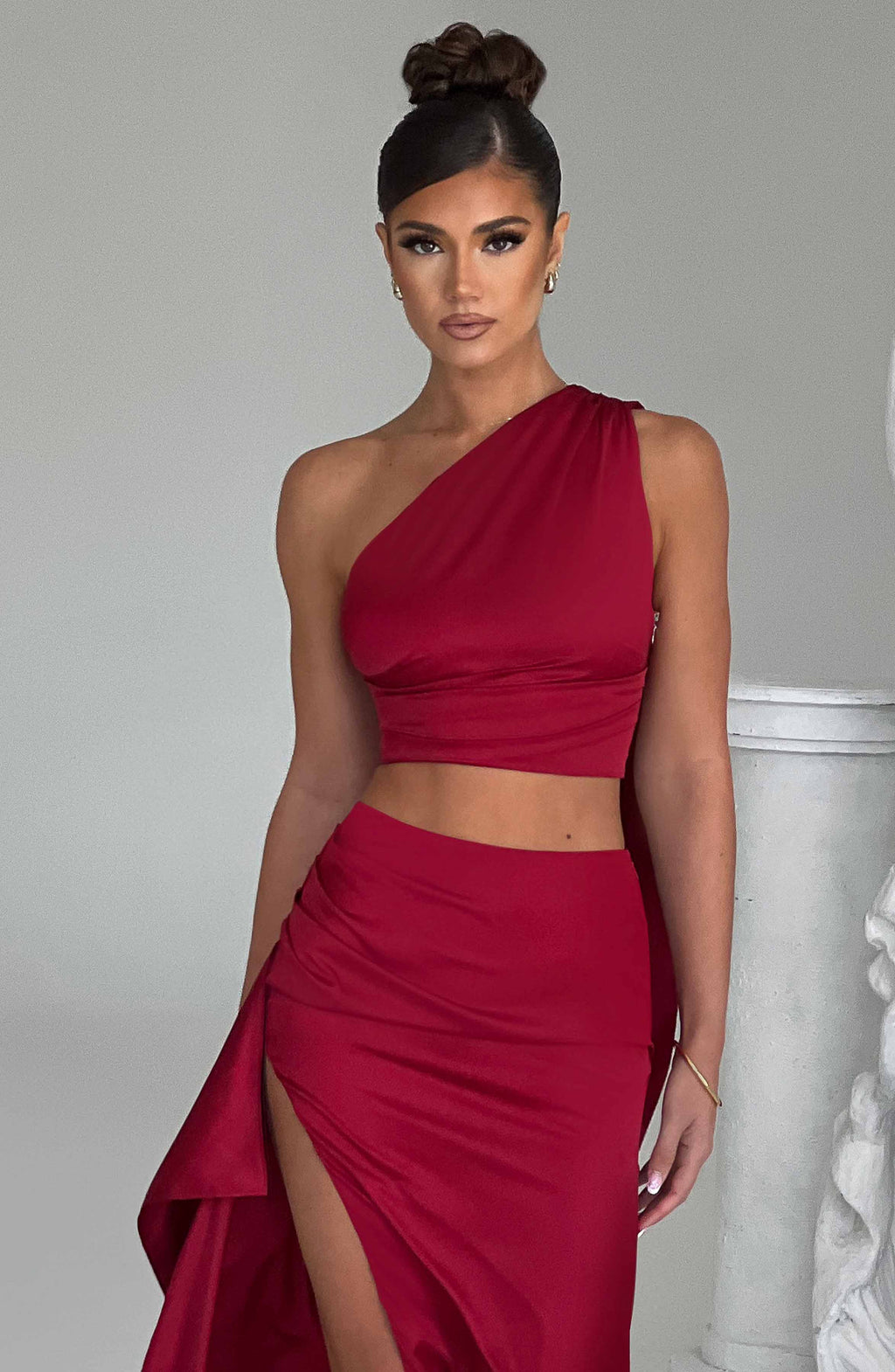 Halsey Top - Wine - Napalia