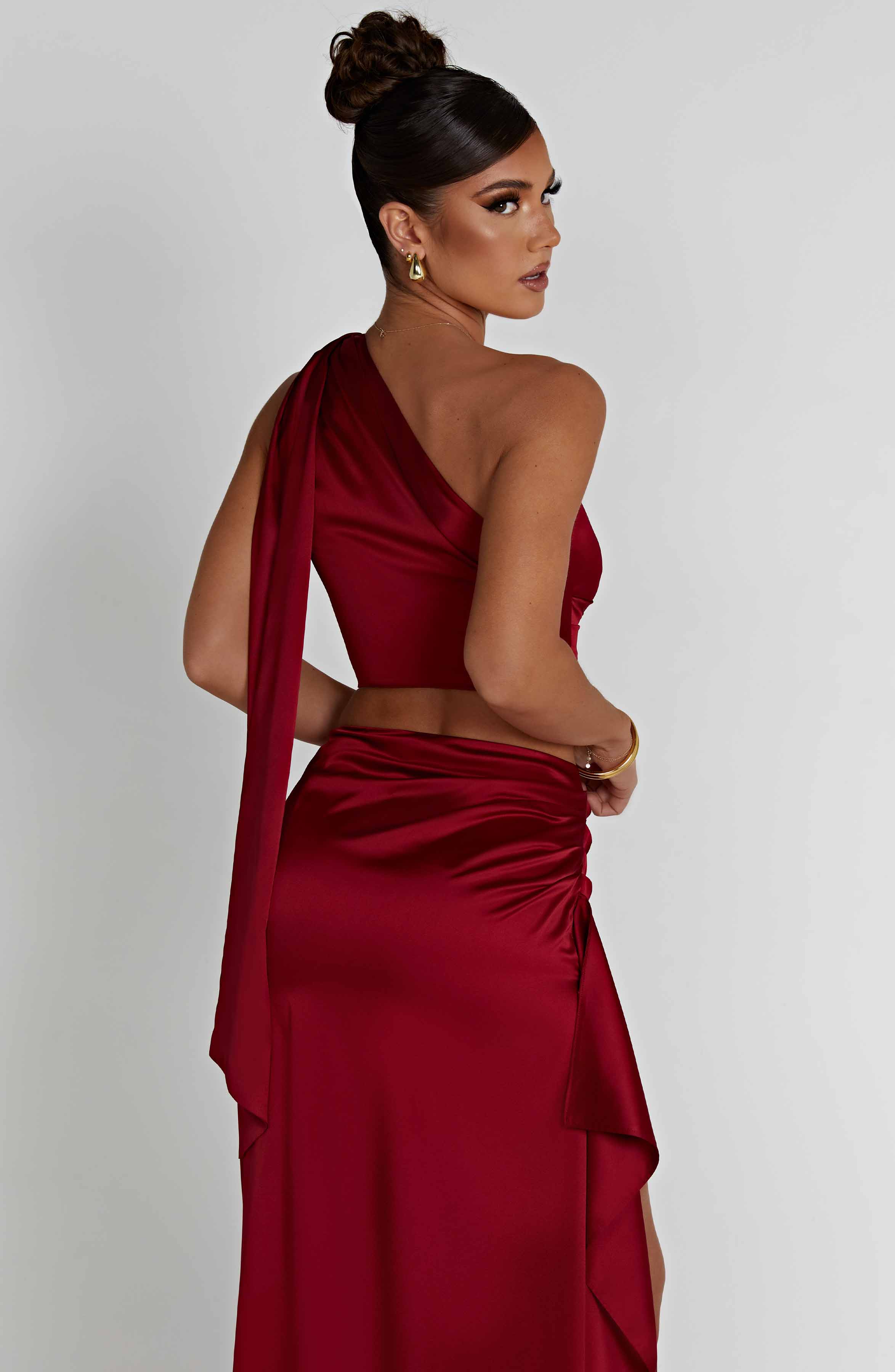 Halsey Top - Wine - Napalia
