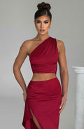 Halsey Top - Wine - Napalia