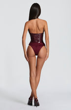 Harley Bodysuit - Cherry Lacquer - Napalia