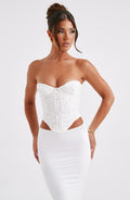Harlow Corset - Ivory - Napalia