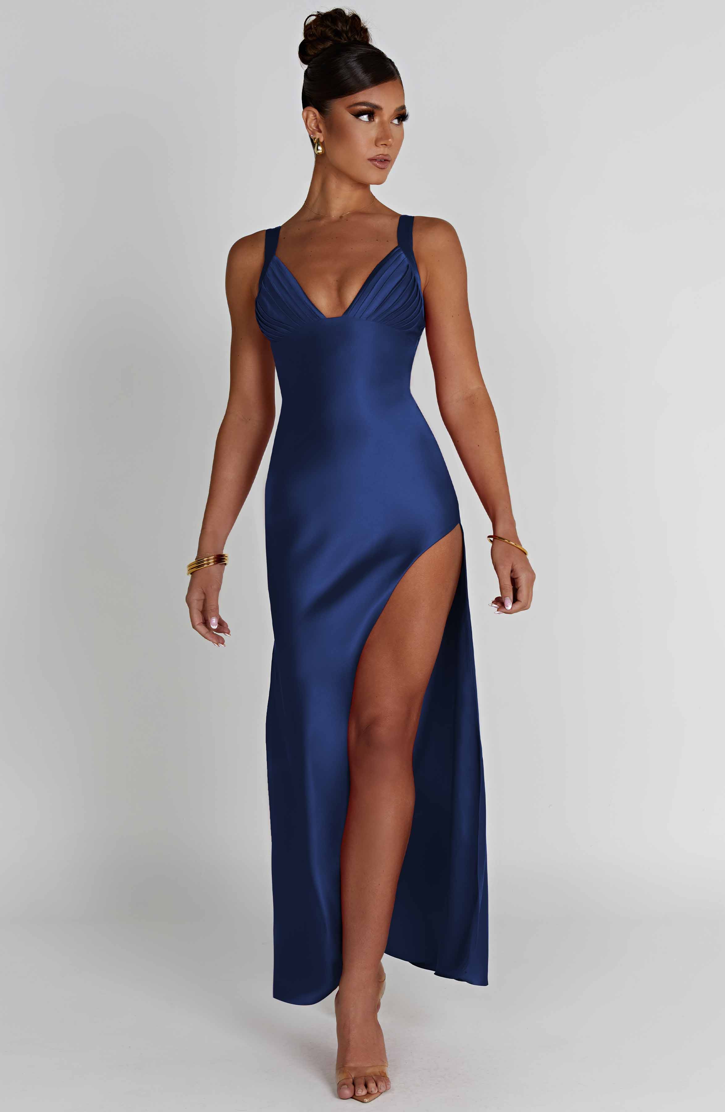 Hayley Maxi Dress - Navy - Napalia
