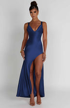 Hayley Maxi Dress - Navy - Napalia