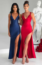 Hayley Maxi Dress - Navy - Napalia