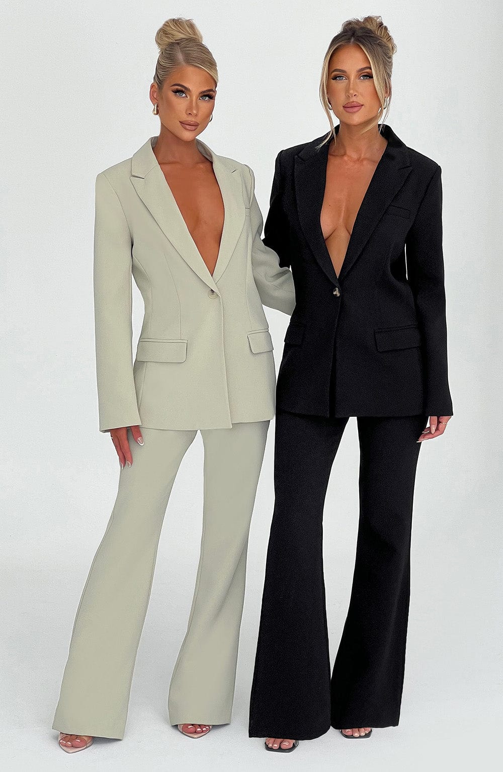 Hazel Suit Jacket - Black - Napalia