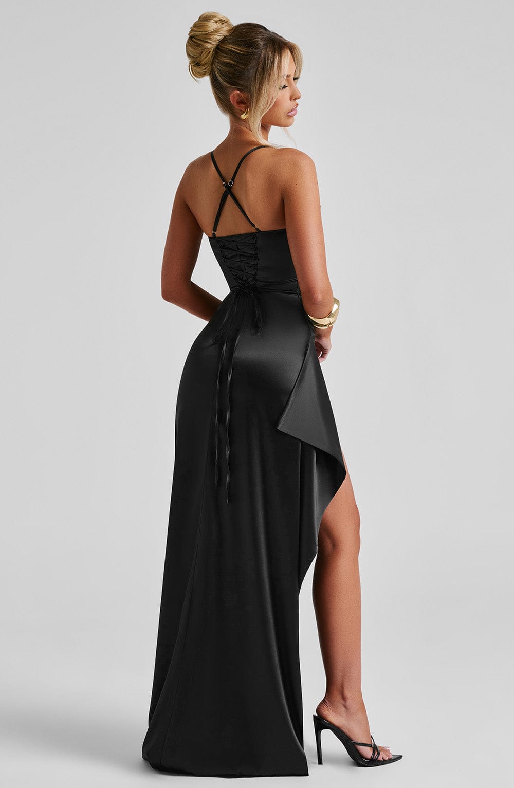 Helen Maxi Dress - Black - Napalia