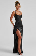 Helen Maxi Dress - Black - Napalia
