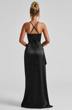 Helen Maxi Dress - Black - Napalia