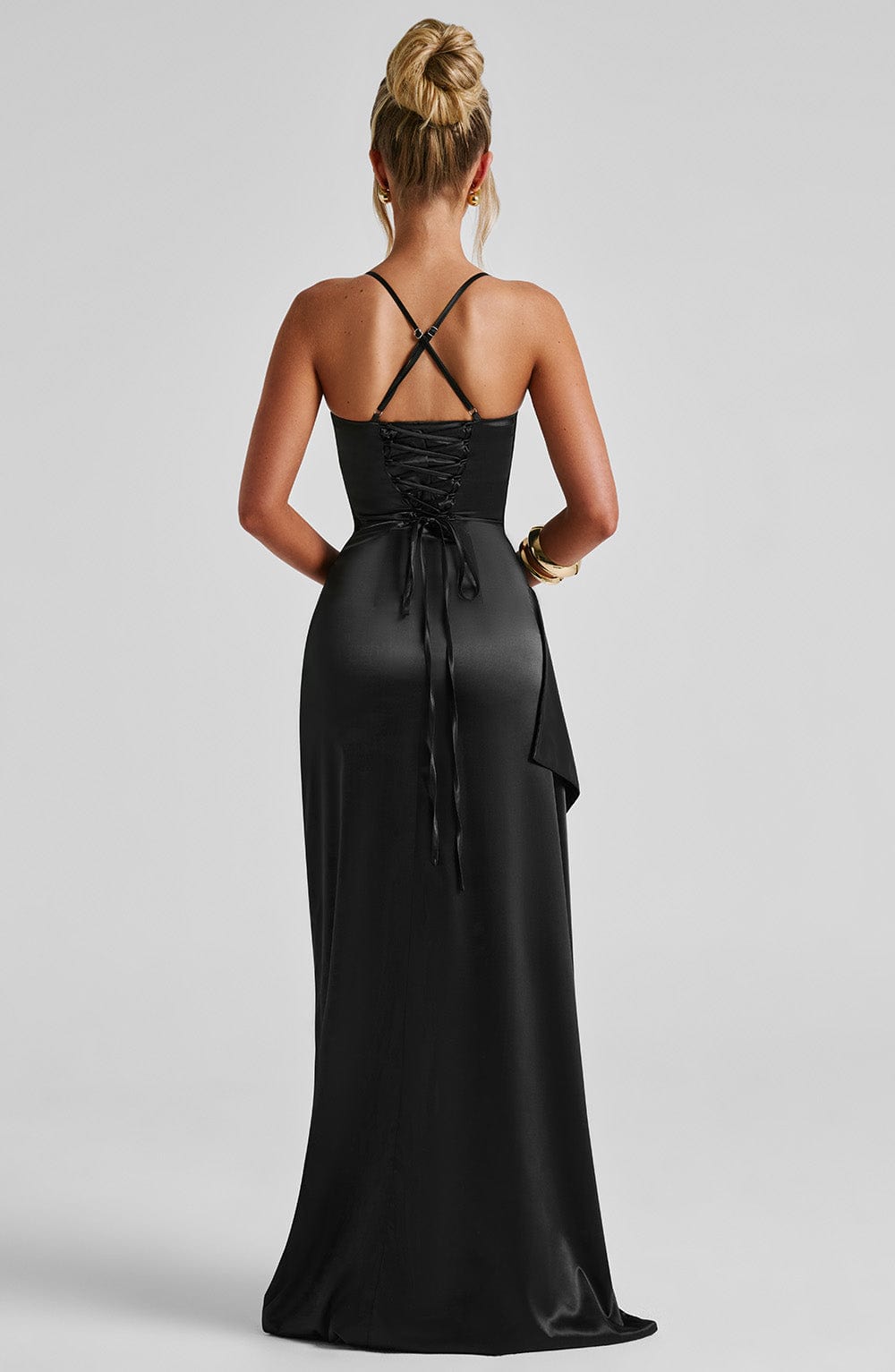 Helen Maxi Dress - Black - Napalia