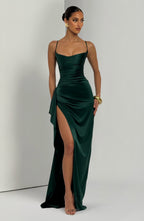 Helen Maxi Dress - Emerald - Napalia