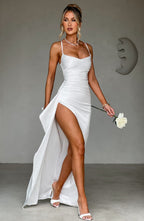 Helen Maxi Dress - Ivory - Napalia