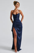 Helen Maxi Dress - Navy - Napalia