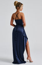 Helen Maxi Dress - Navy - Napalia