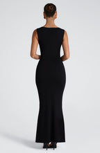 Helena Maxi Dress - Black - Napalia