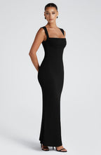 Helena Maxi Dress - Black - Napalia