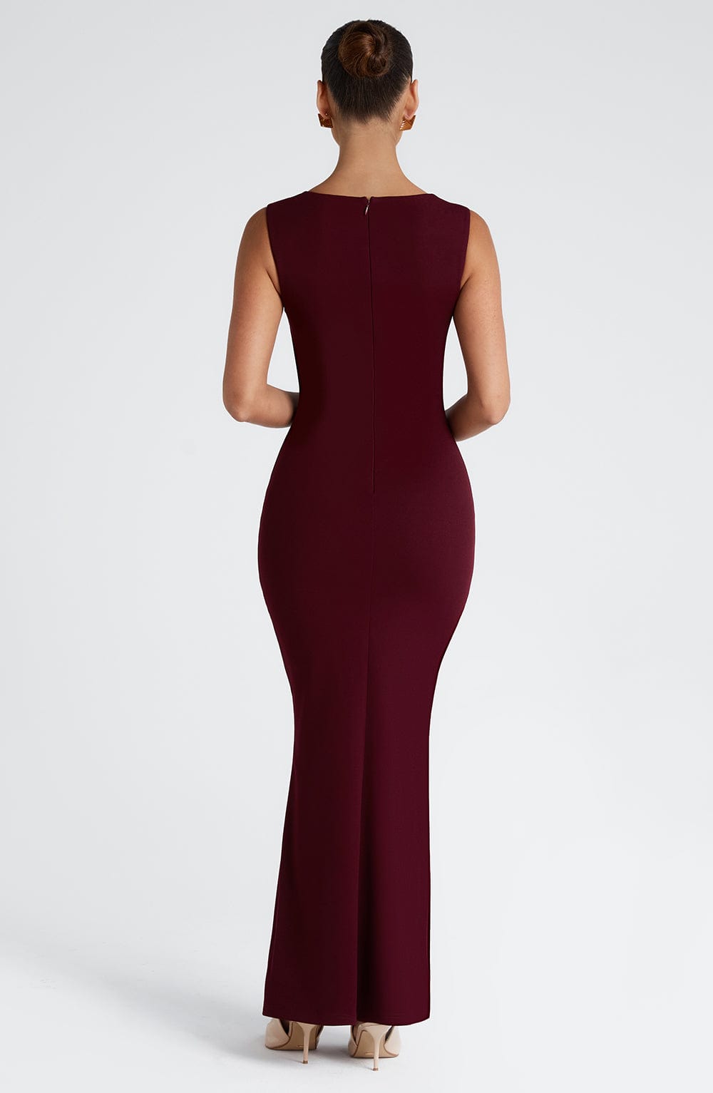Helena Maxi Dress - Cherry Lacquer - Napalia