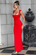 Helena Maxi Dress - Red - Napalia