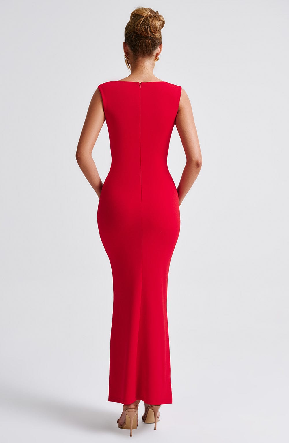 Helena Maxi Dress - Red - Napalia