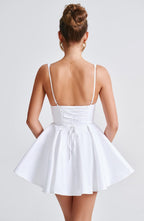 Imani Mini Dress - Ivory - Napalia