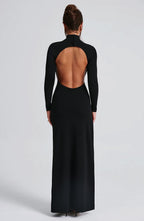 Imelda Maxi Dress - Black - Napalia