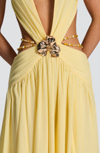 Indianna Maxi Dress - Lemon - Napalia