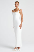 Ines Midaxi Dress - Ivory - Napalia
