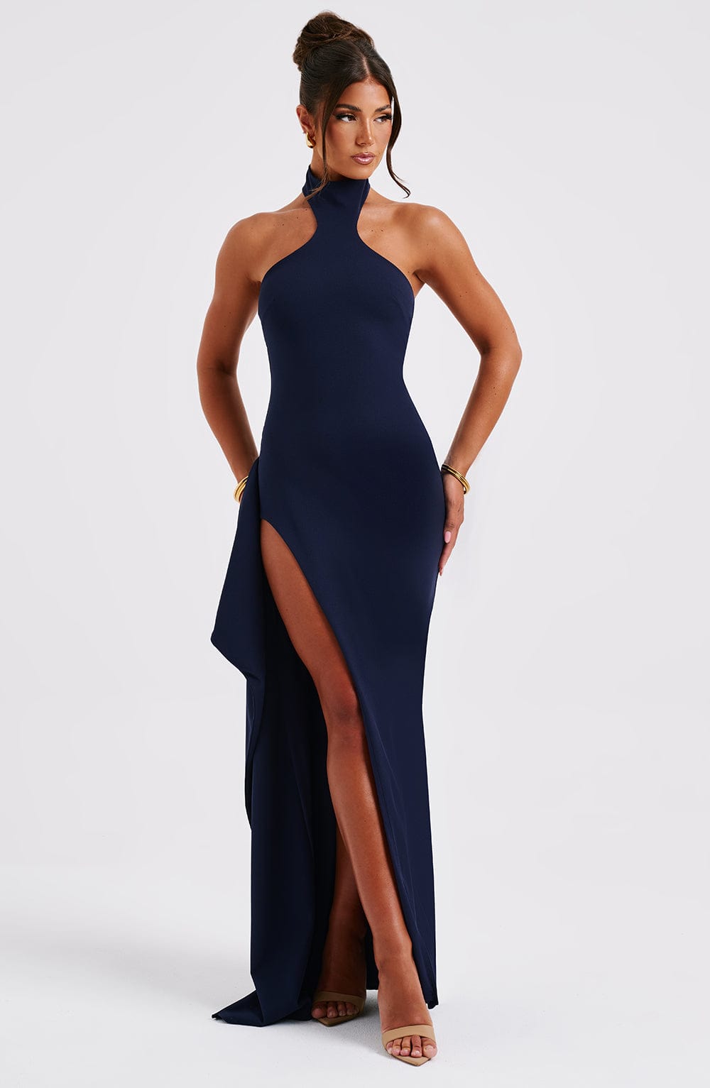 Isadora Maxi Dress - Navy - Napalia