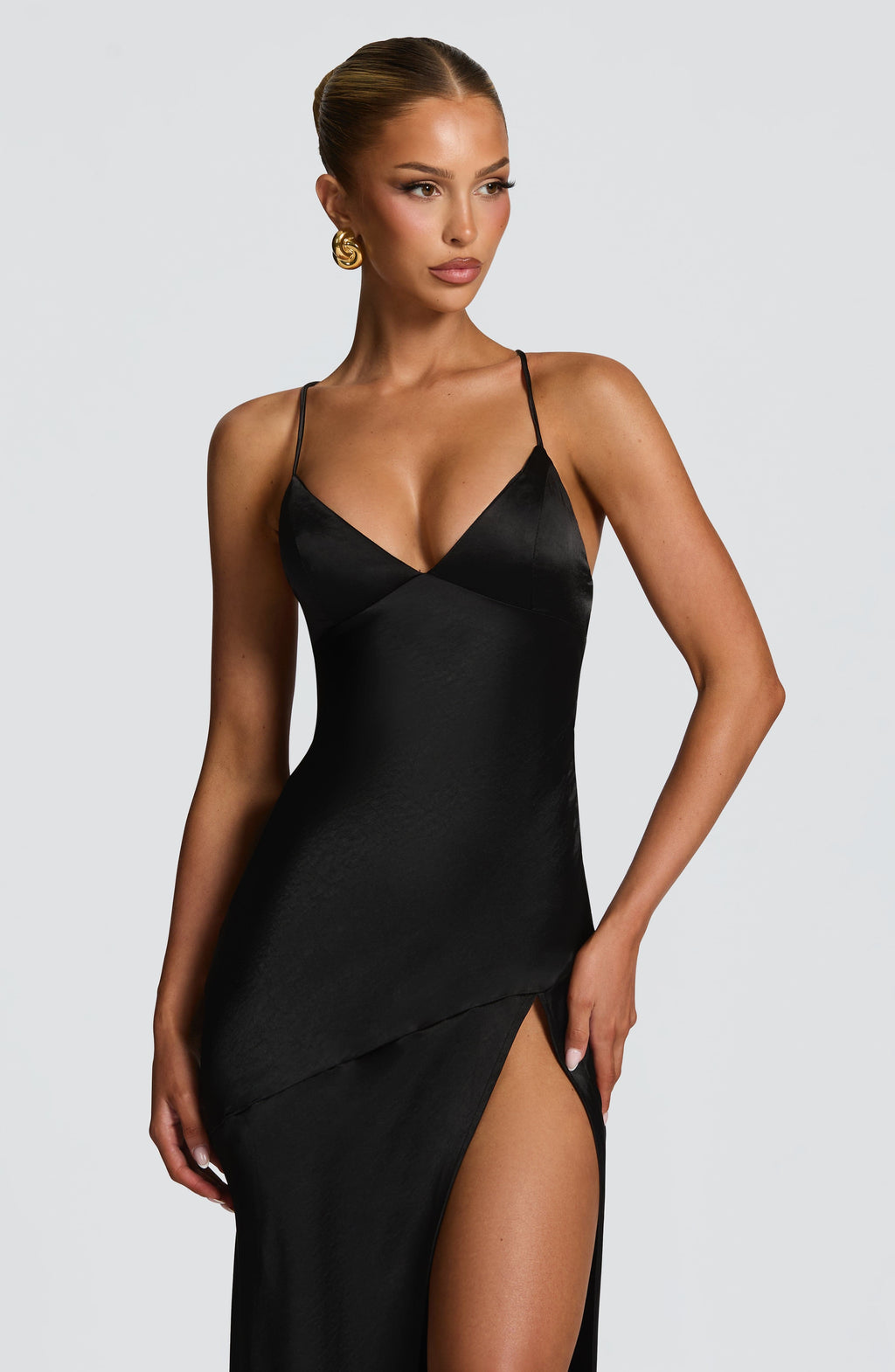 Isobel Maxi Dress - Black - Napalia